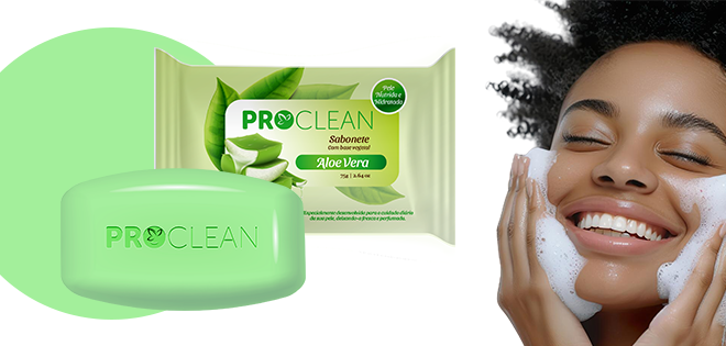 Limpeza profunda, frescor duradouro